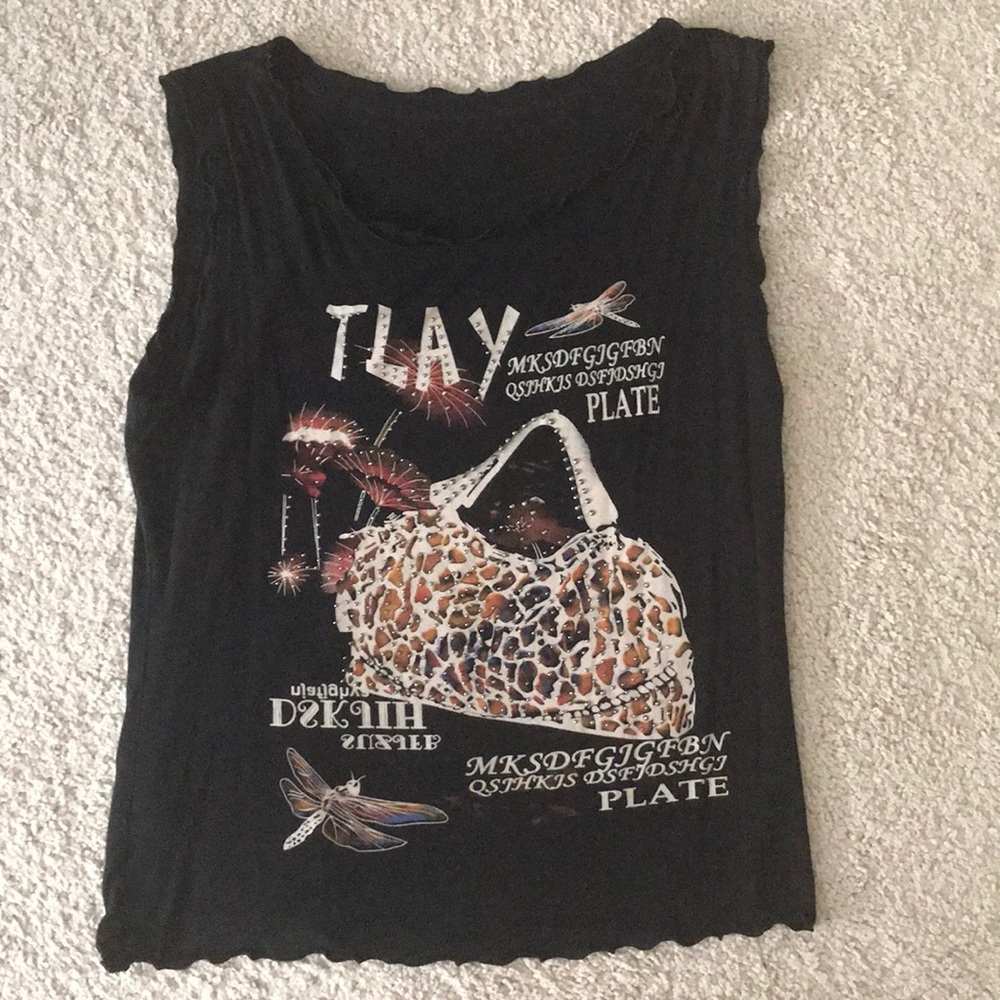 Black Italy Top